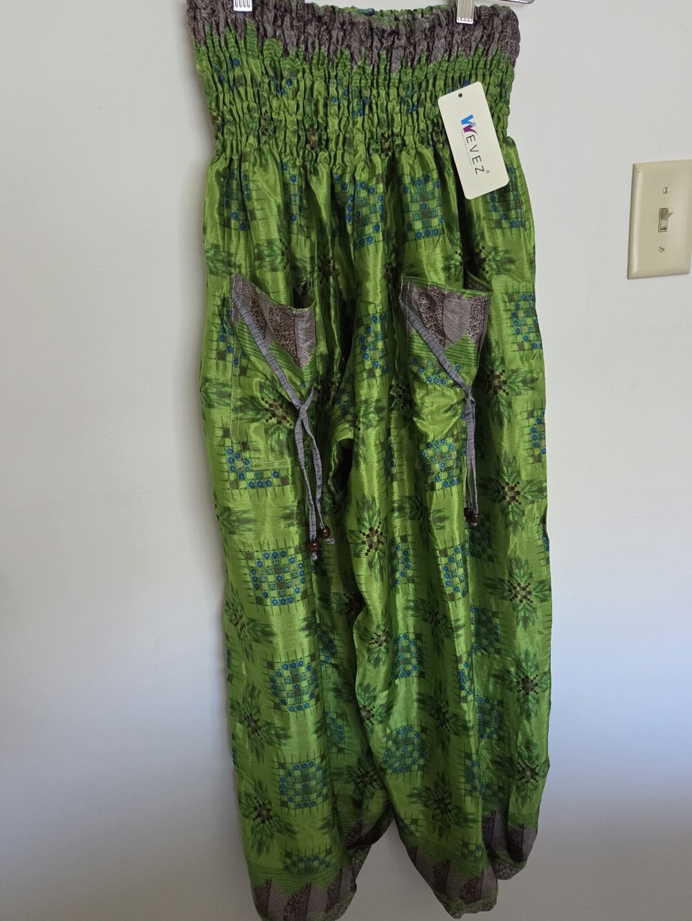 Silk Harem Pants NWT OS
